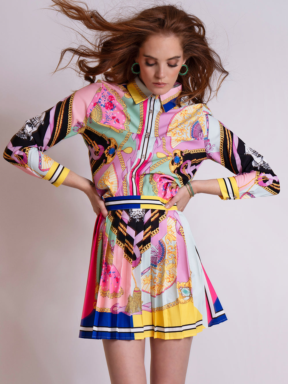 TRIBECA Blouse & Skirt Set