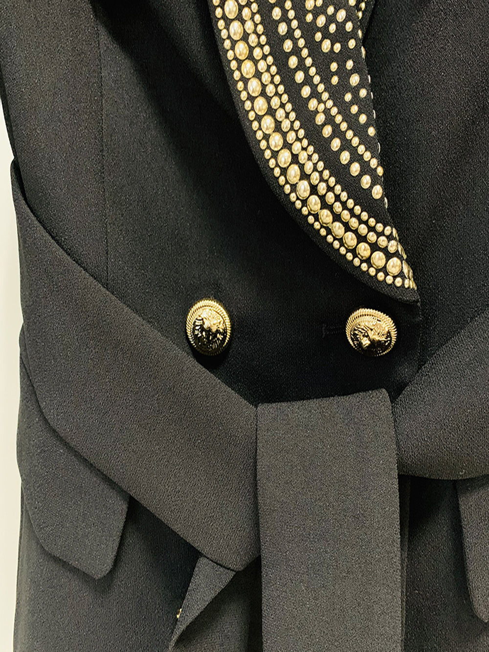 TUDY Double Breasted Long Blazer 8