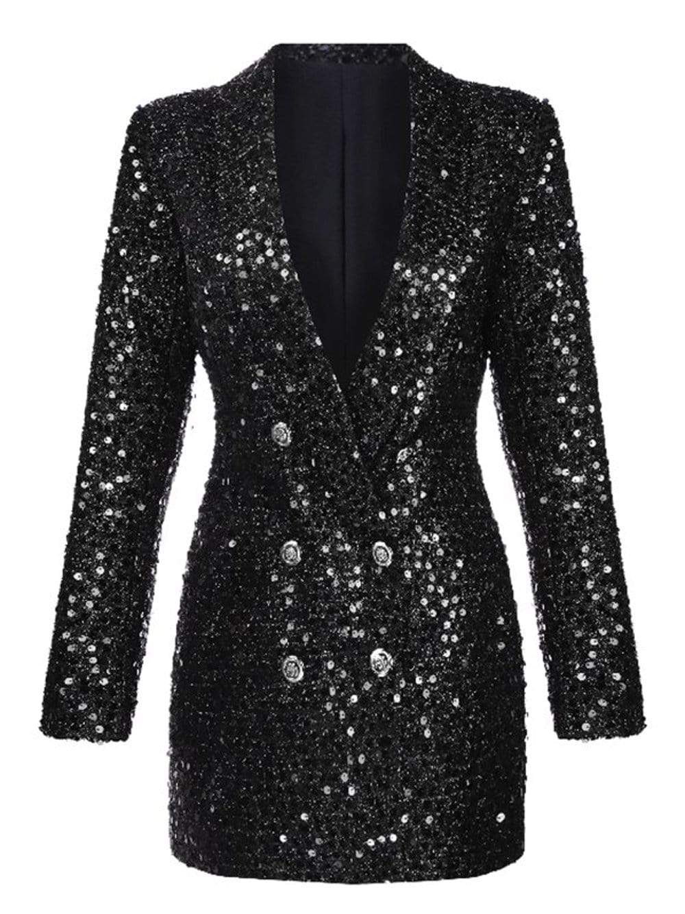 SAMO Sequins Blazer Dress 7