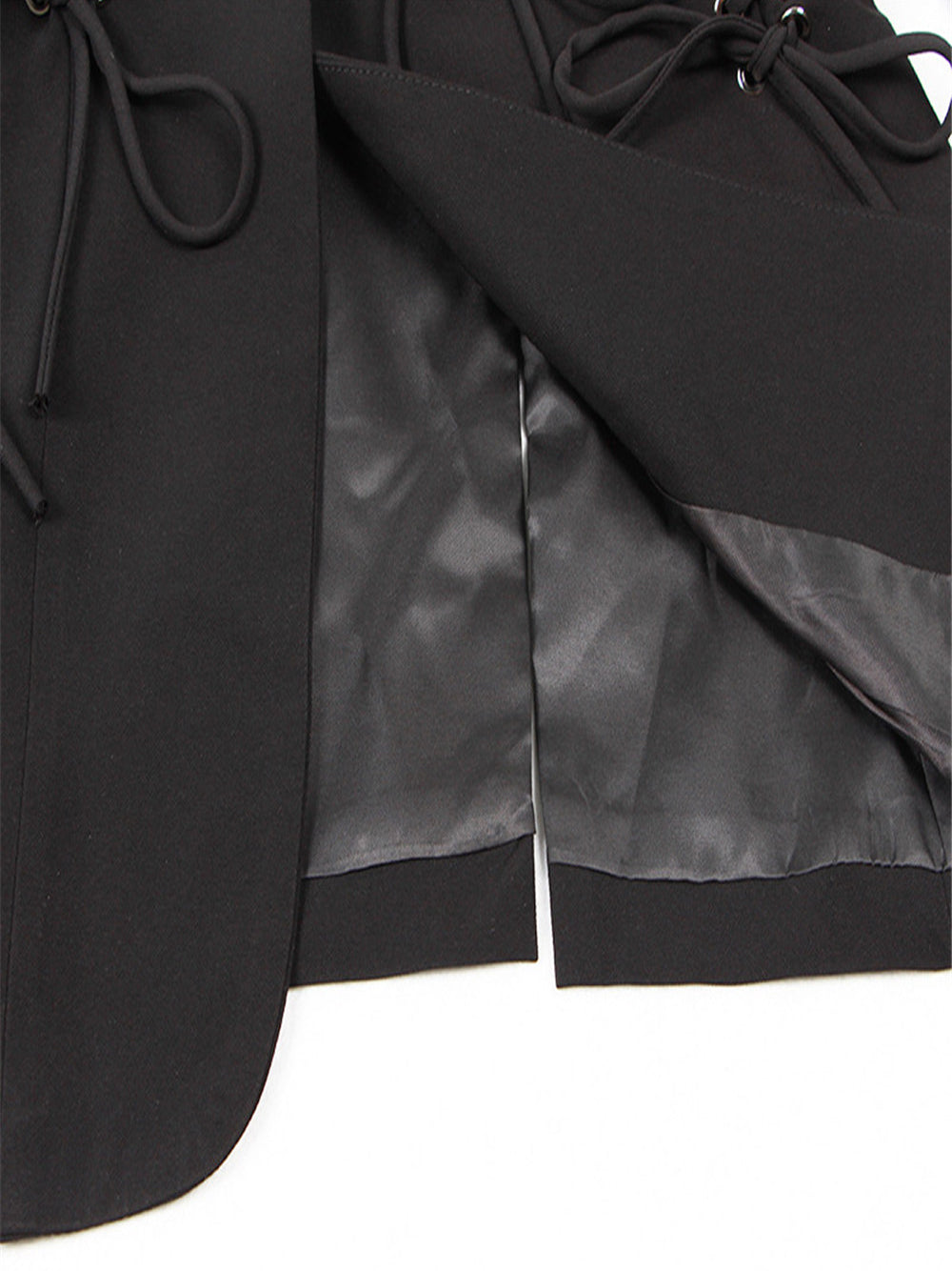 ALLACCIARE Lace Up Blazer 13