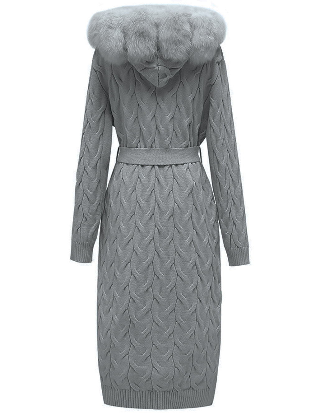 CAVO Fur & Cashmere Cardigan 12