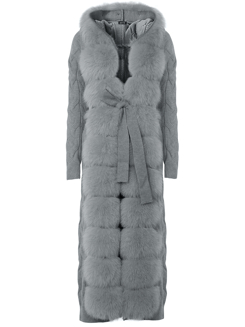 CAVO Fur & Cashmere Cardigan 11