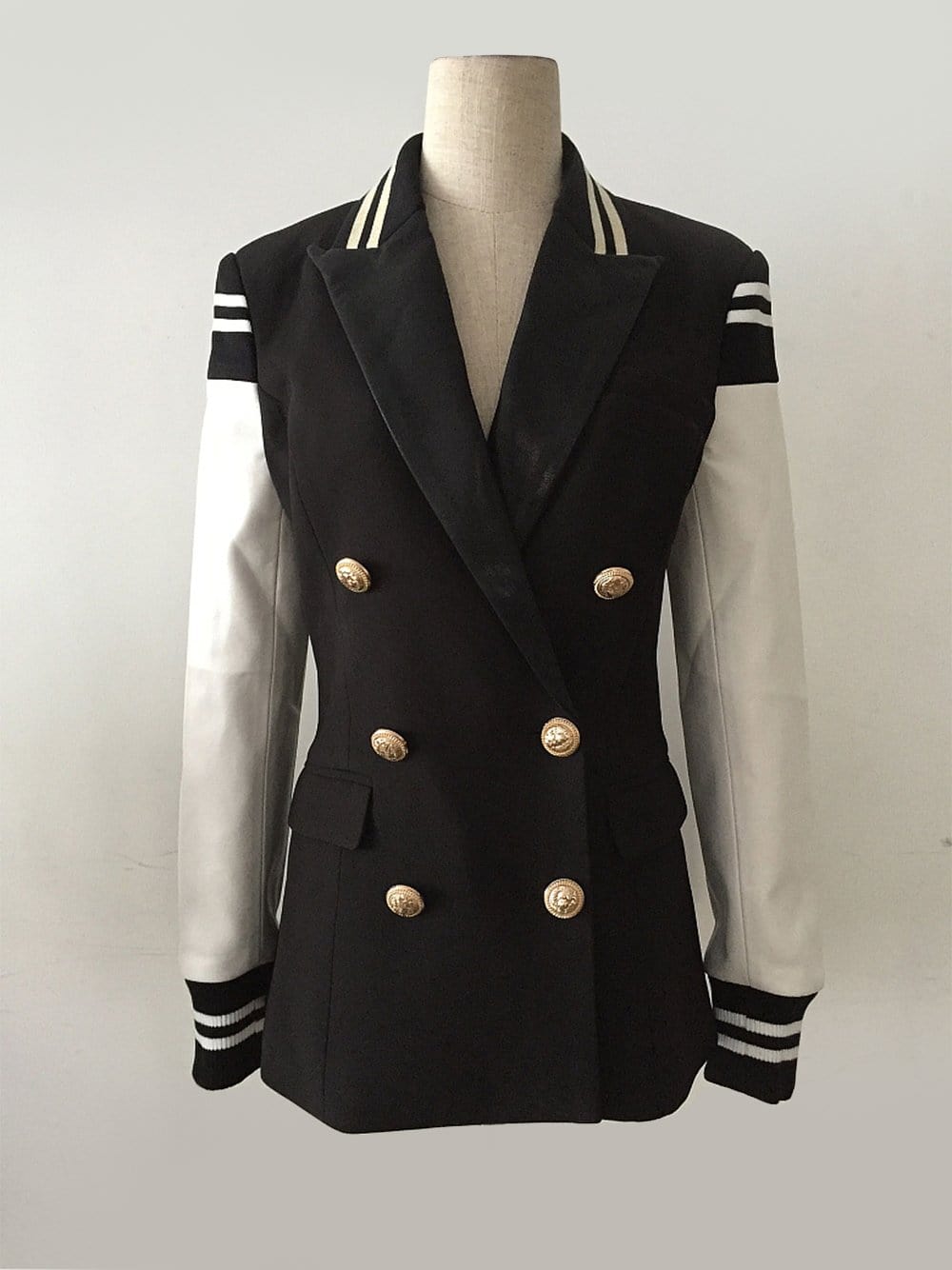 Fitted Stripe Detail Jacket 4