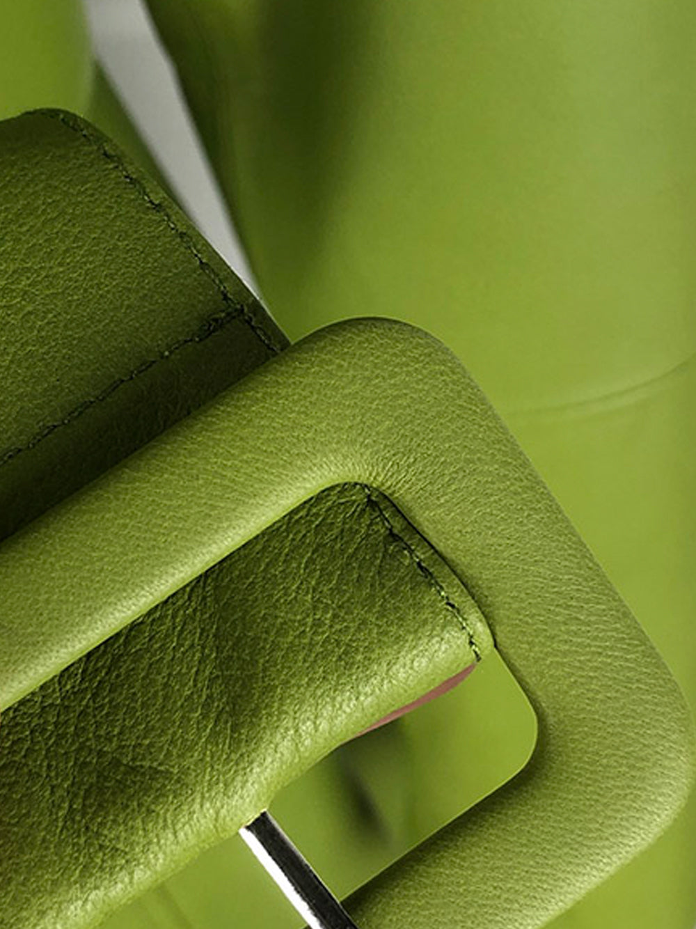 Genuine Leather Trench Coat