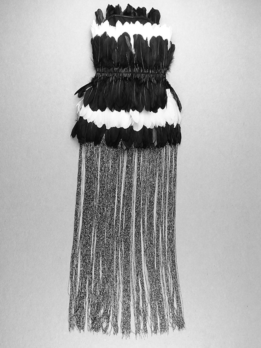 SO LIBERTY Feathers Tassel Dress