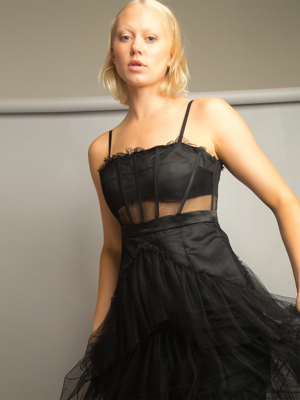 DIDA Tulle Maxi Dress - View 6