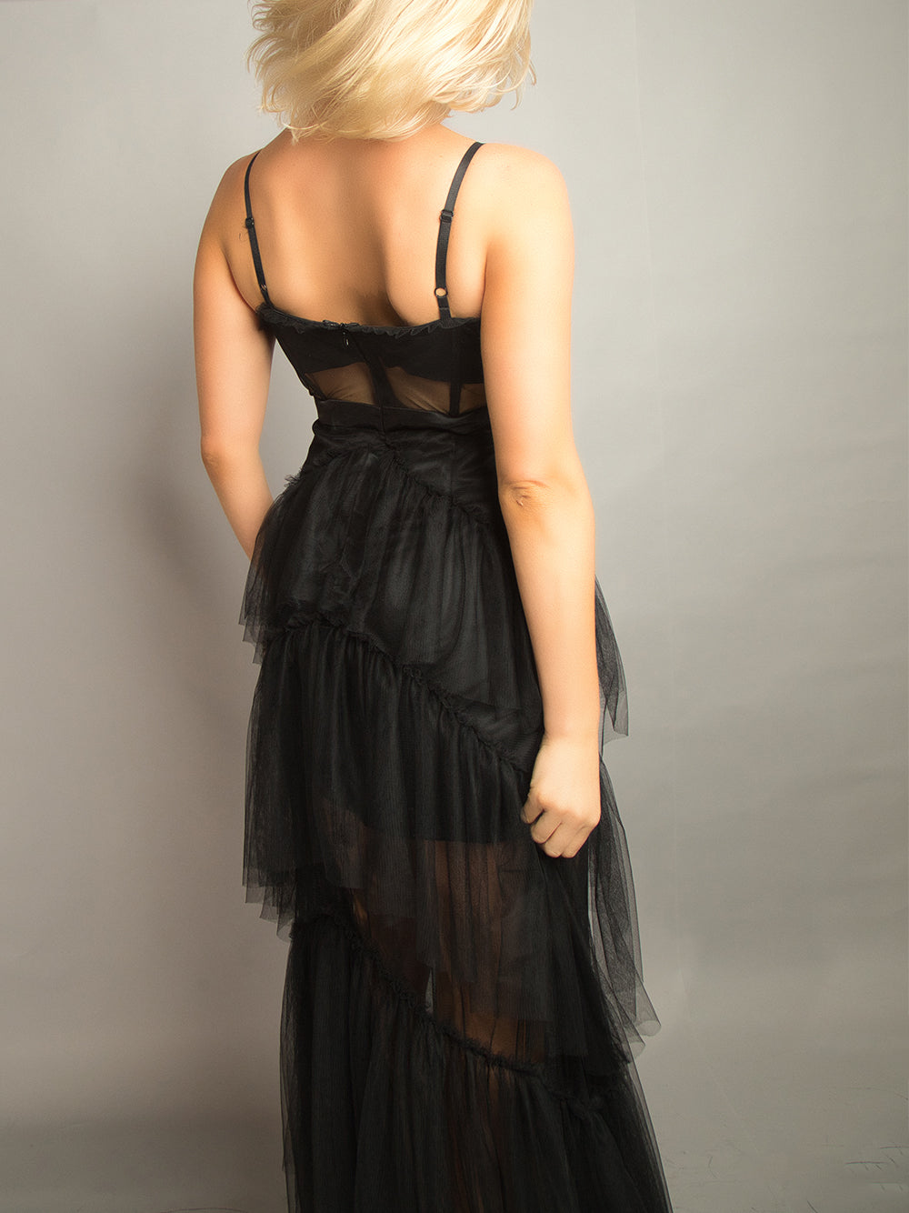 DIDA Tulle Maxi Dress - View 9