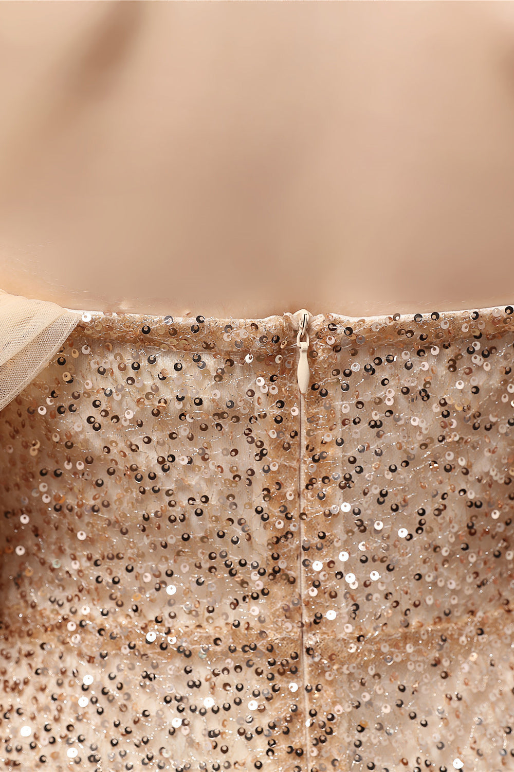 Off Shoulder Sequins Mermaid Prom Dress - Fashionpara