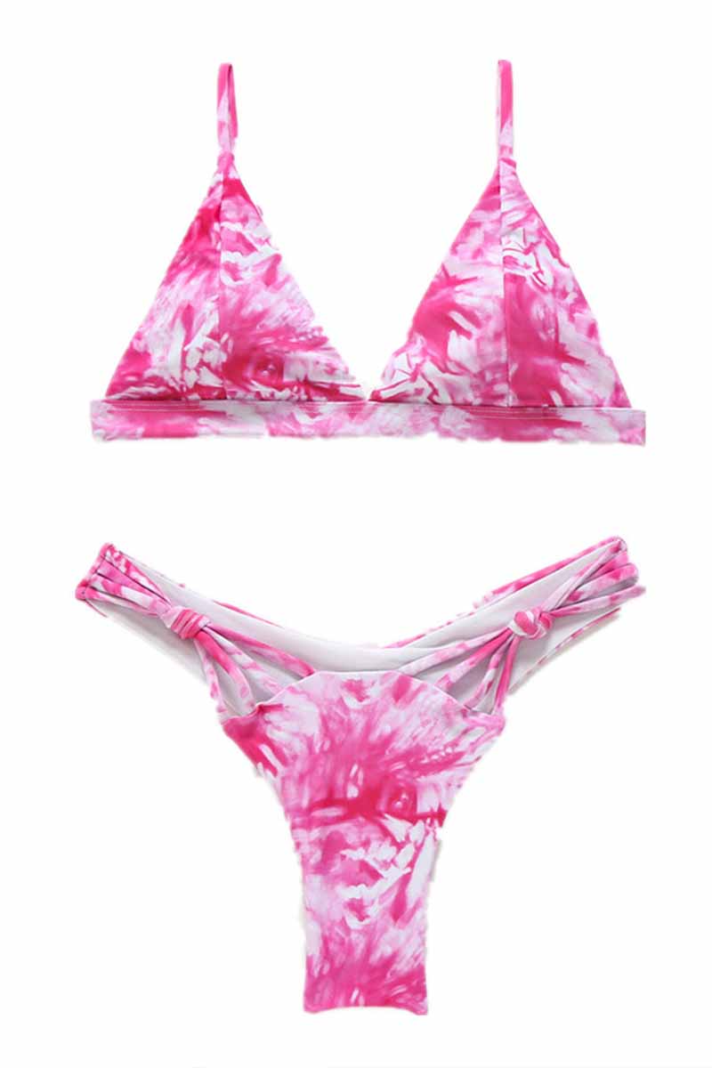 Florcoo Pok Tie-dye Two-piece Swimwear - Fashionpara
