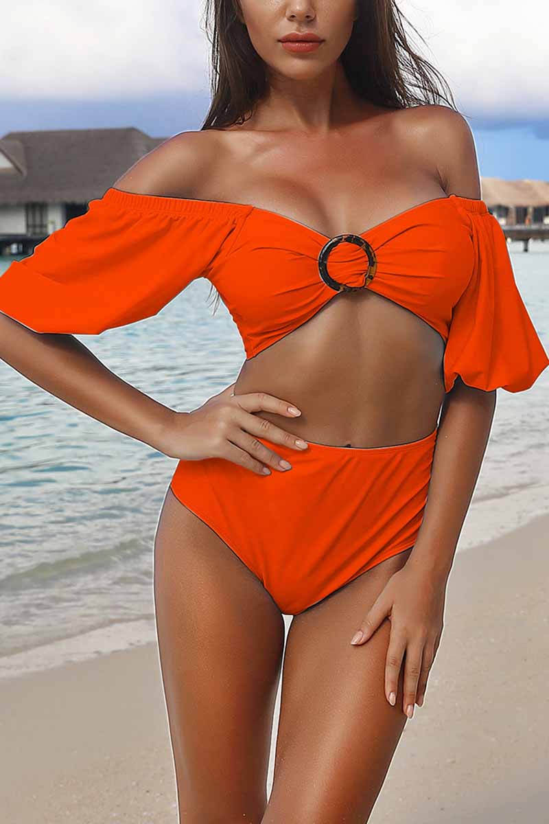 Florcoo Sexy Leopard Print Bikini Set