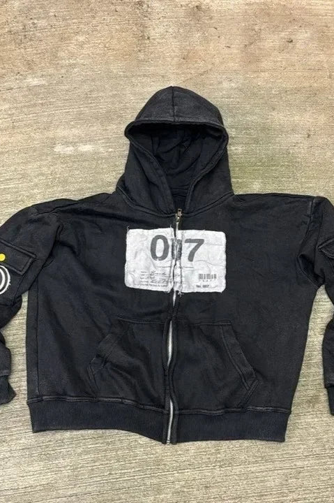 Flash Diamond Oversized Hoodie