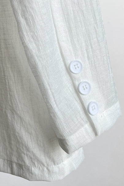 Lightweight Linen-Look Blazer 14