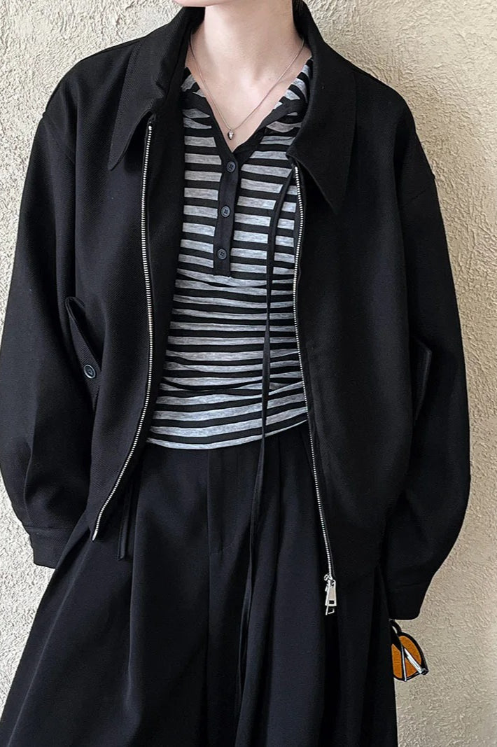 Casual Loose Long Sleeve Jacket