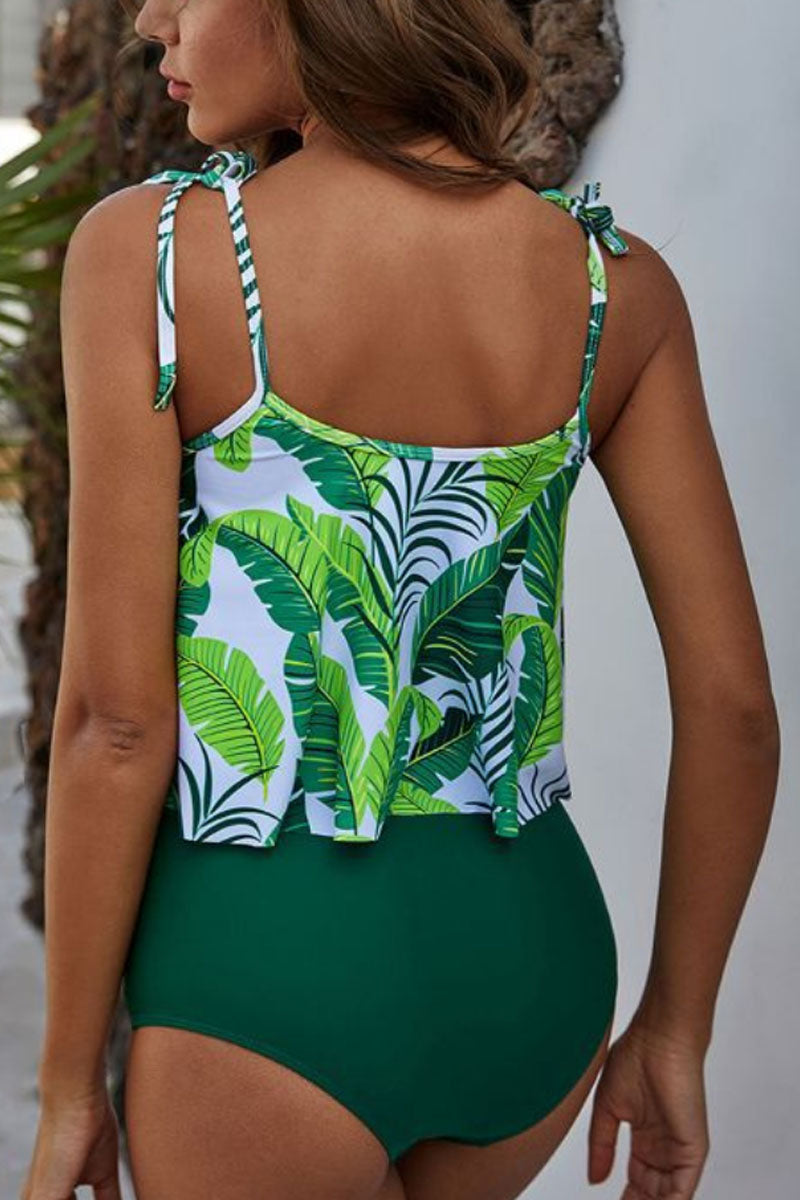 Printed Two Pieces Swimsuit ( 7 Colors)