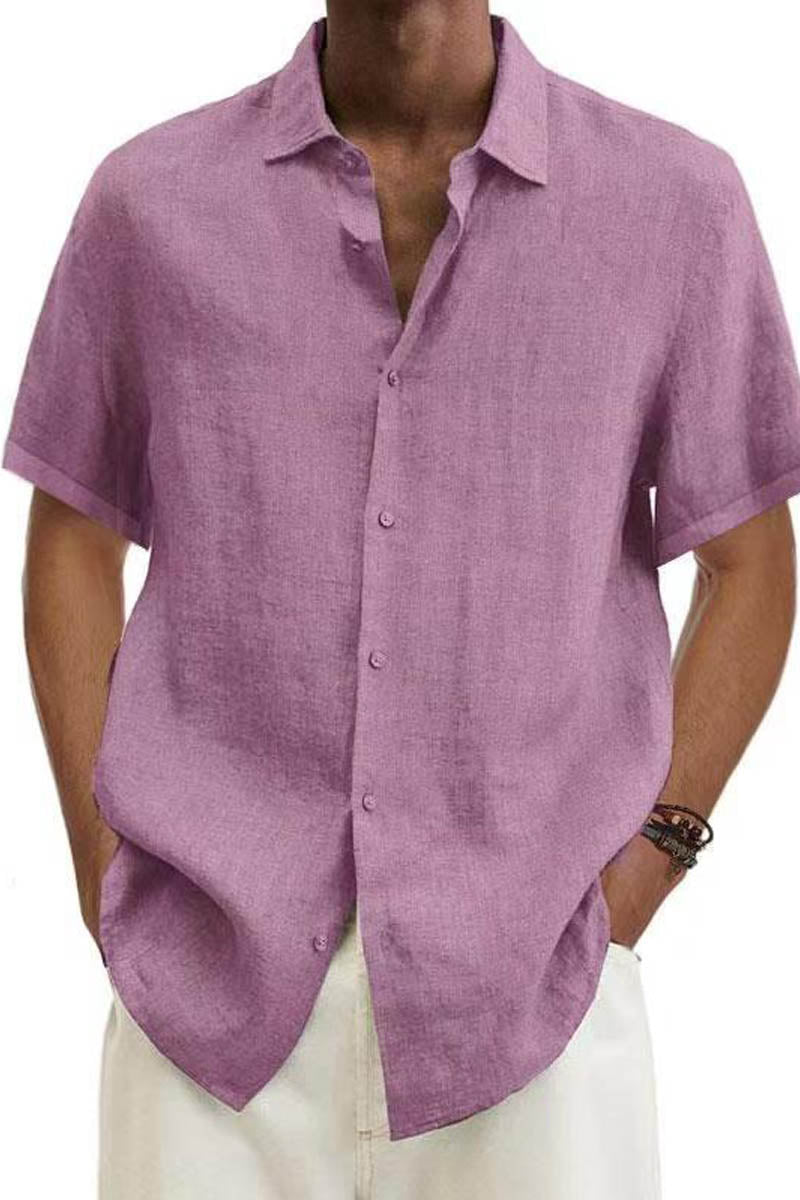 Uniqshe Summer Linen Regular fit Shirt