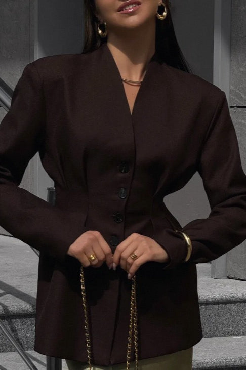 Long Sleeve Blazer 14