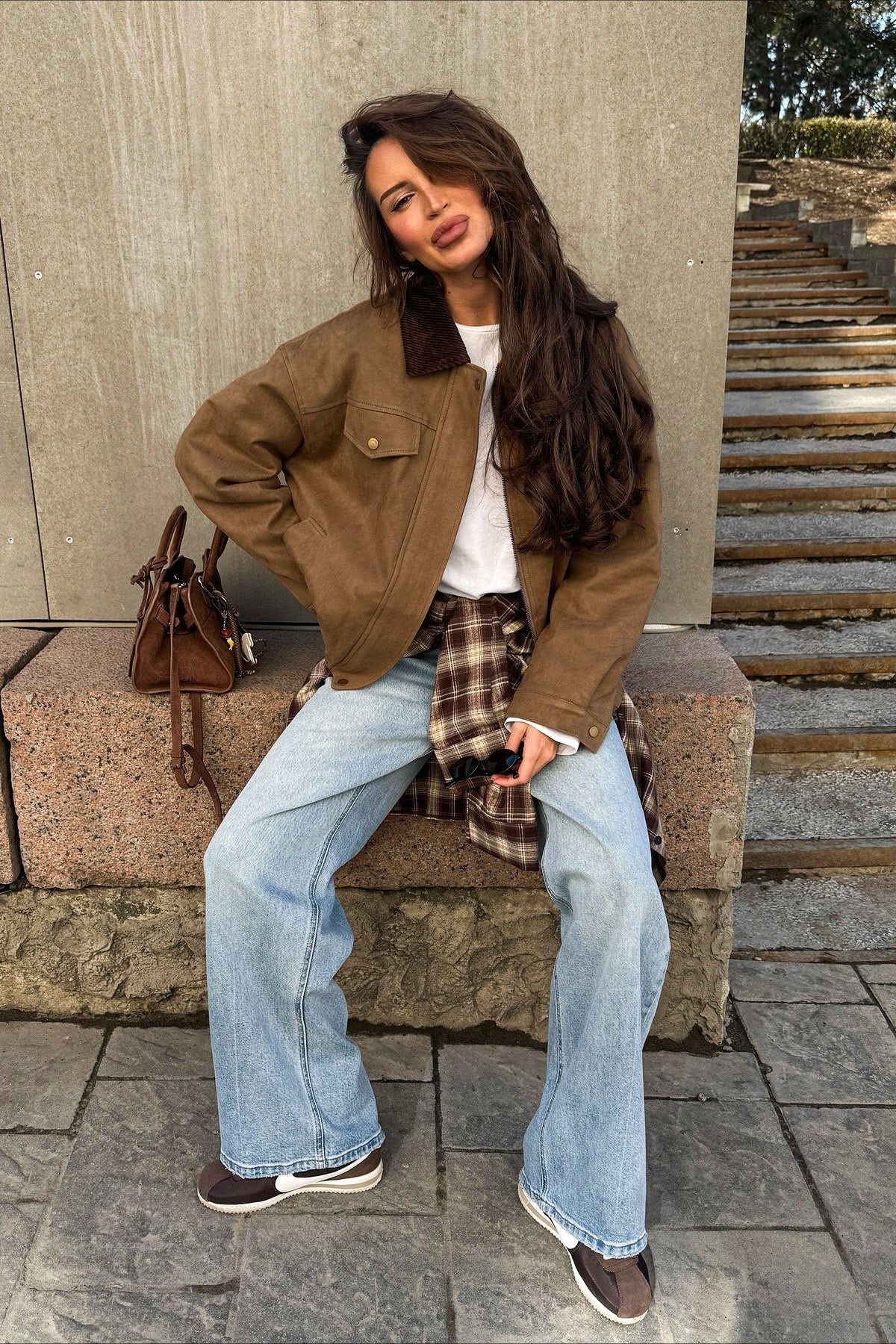 Retro Fitted Corduroy Jacket