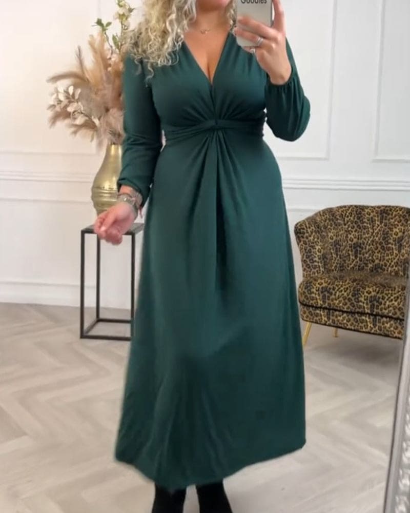 Lace Square Neck Corset Waist A-Line Midi Dress - View 12