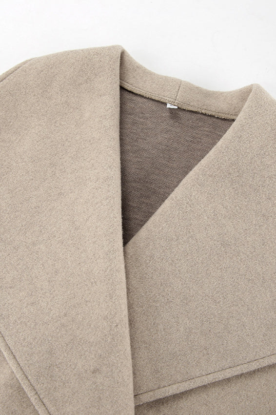 Thick Wool Blend Commuter Coat for Stylish Warmth and Comfort