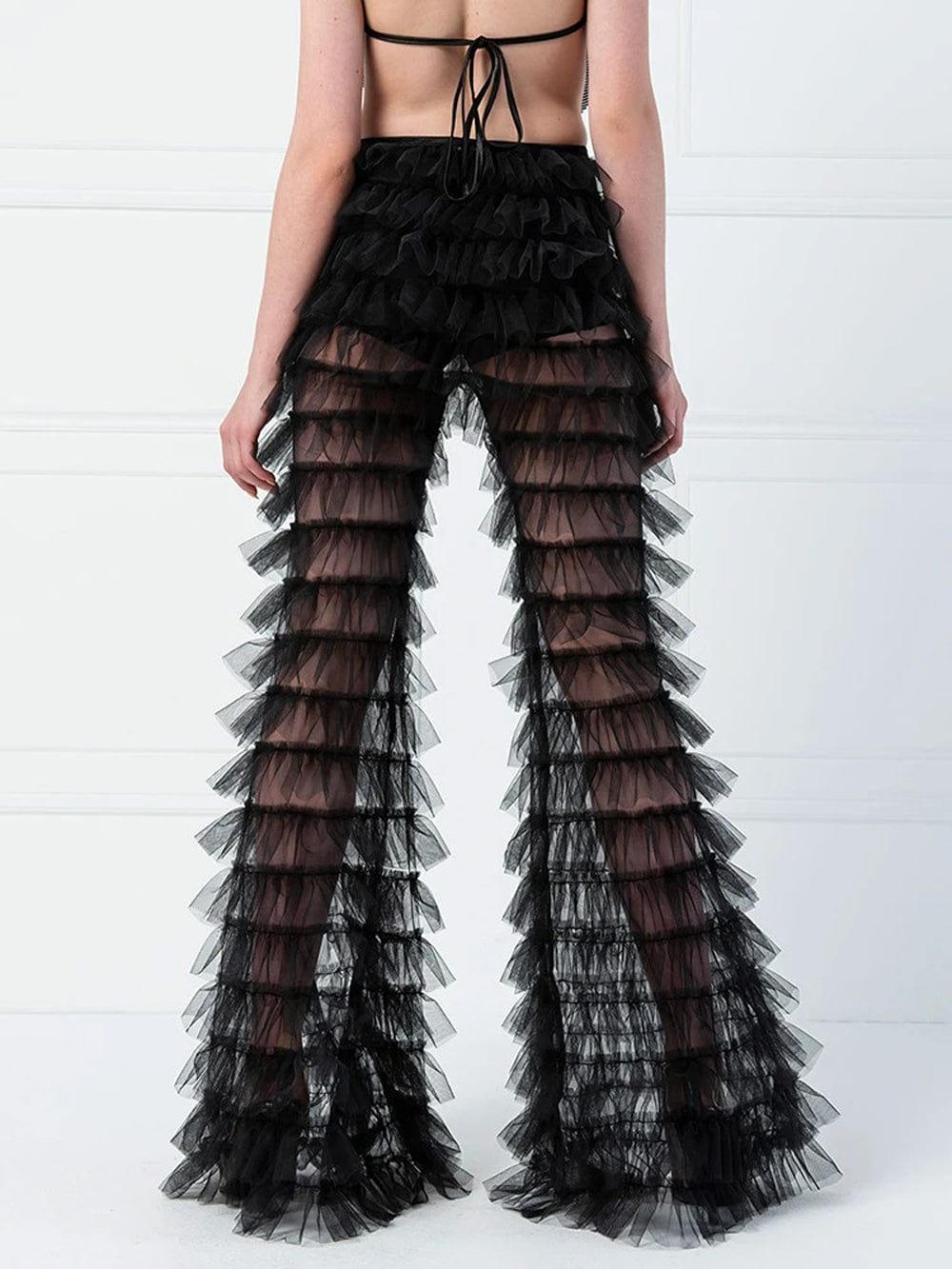 Folds Flare Pant - Fashionpara