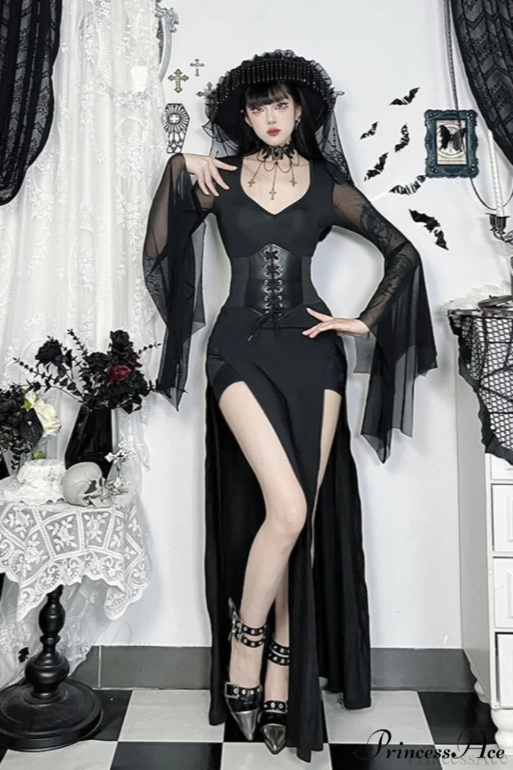 Adams Style Gothic Dress