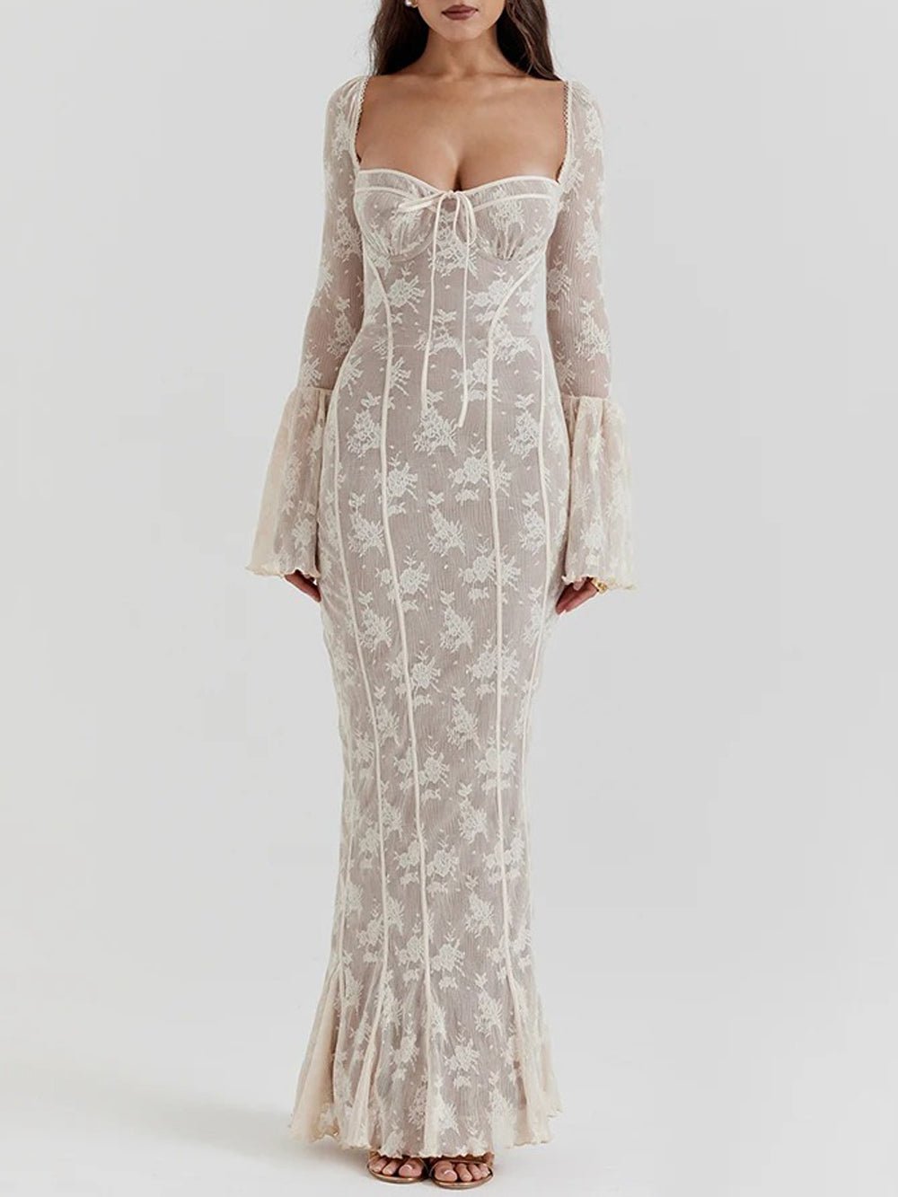 Backless Bodycon Maxi - Fashionpara