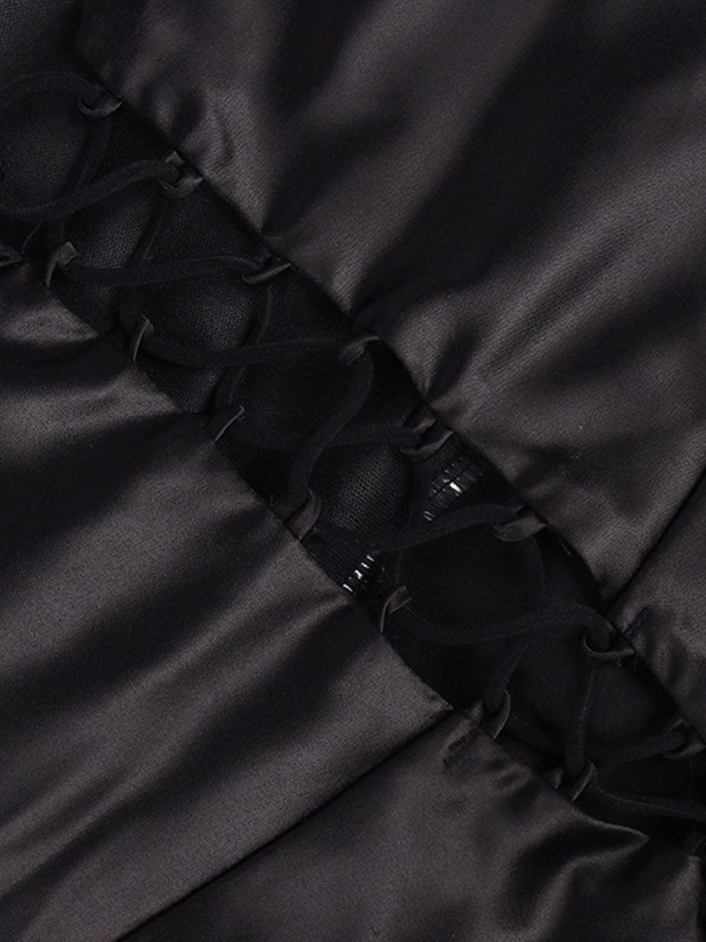 Strapless Midi Dress - Fashionpara