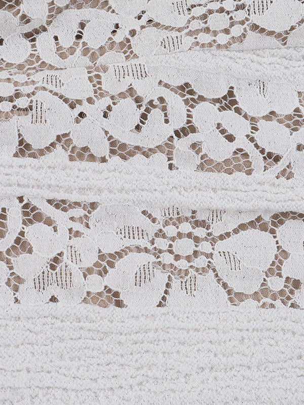 Lace Off-Shoulder Sexy Bodycon Mini Party Dress - Fashionpara