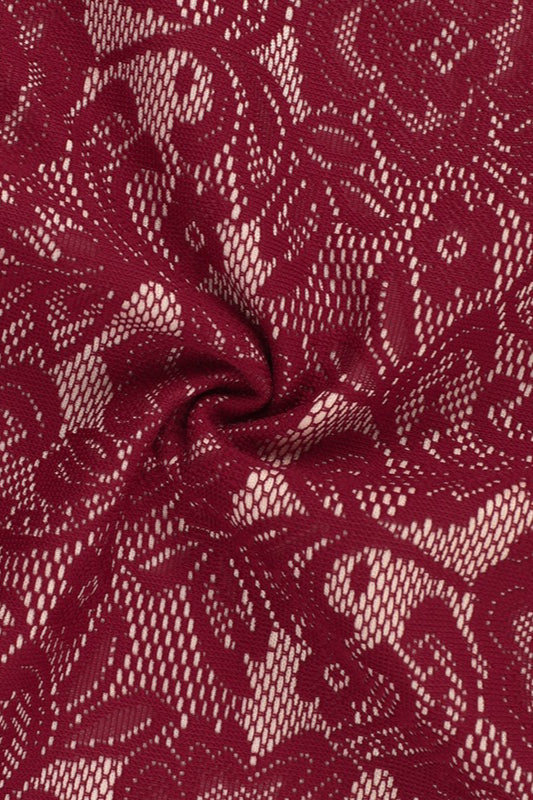 Lace Halter Neck Fitted Bodycon Maxi Dress