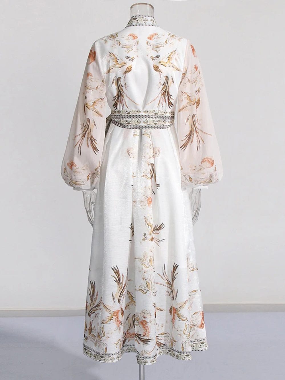 Waist Vintage Midi - Fashionpara