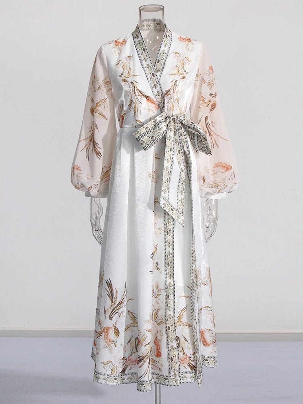 Waist Vintage Midi - Fashionpara