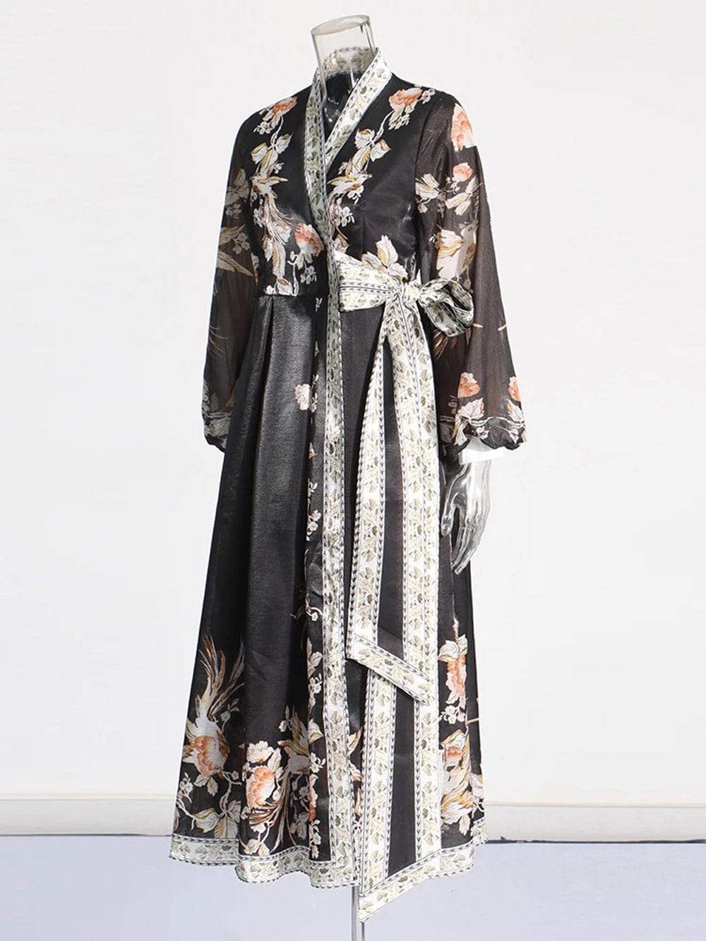 Waist Vintage Midi - Fashionpara