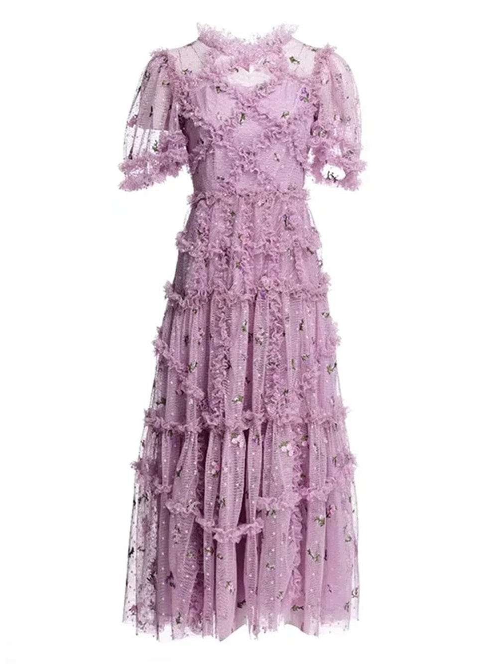 Fold Midi Dress - Fashionpara