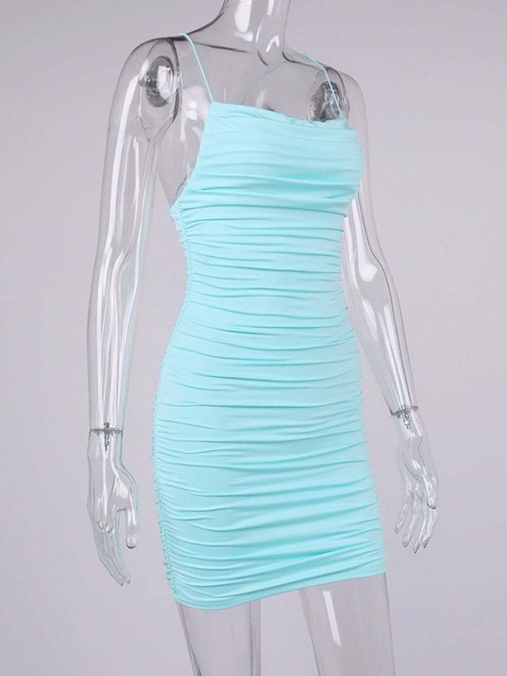 Sleeveless Mini Dress - Fashionpara