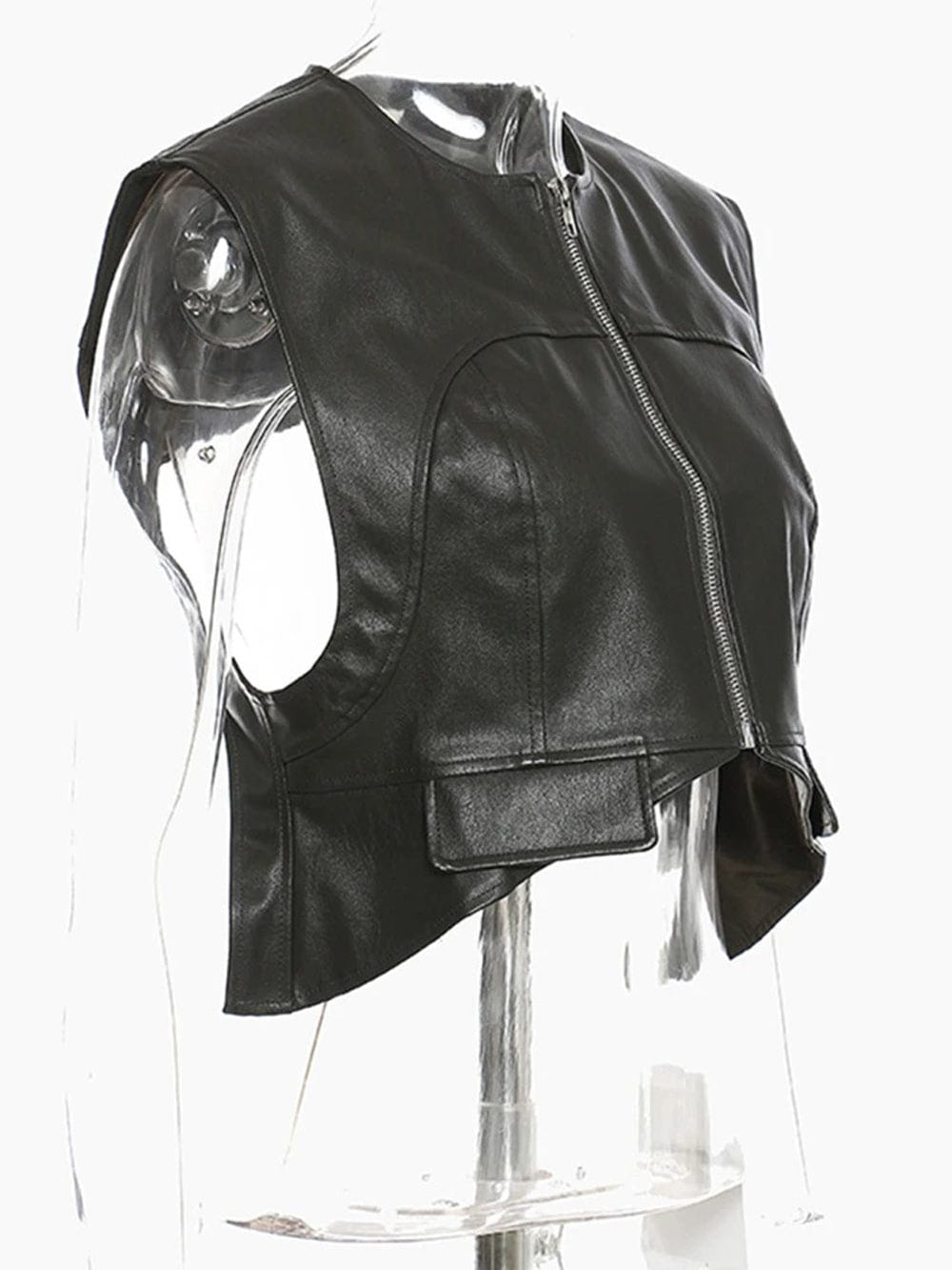 Hollow Out Leather - Fashionpara