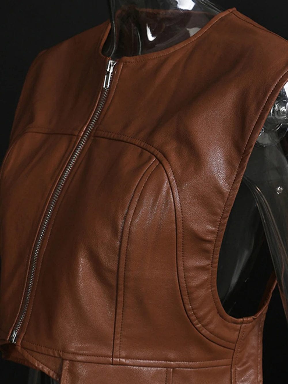 Hollow Out Leather - Fashionpara