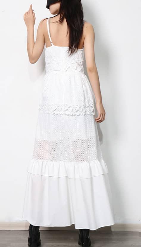 KittenAlarm - Allyse Spaghetti Strap Maxi Dress