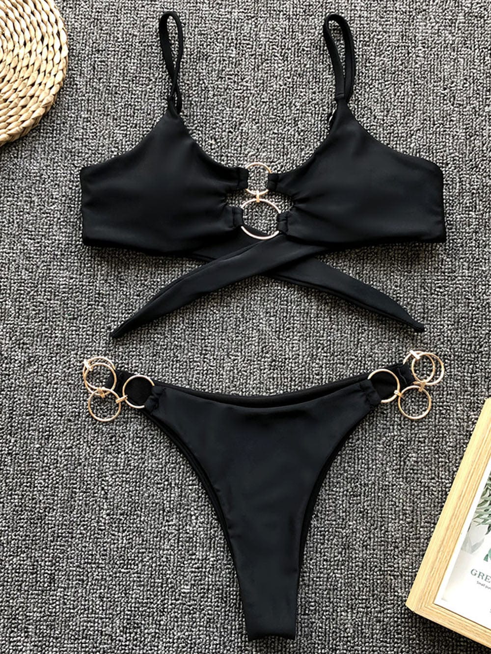 Hollow Out Bikini - Fashionpara