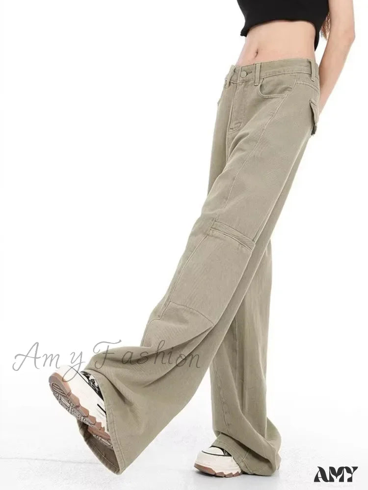 Amy Fashion - Genuine Fashionable Relaxed Slim Versatile Spring And Autumn Women's Jean