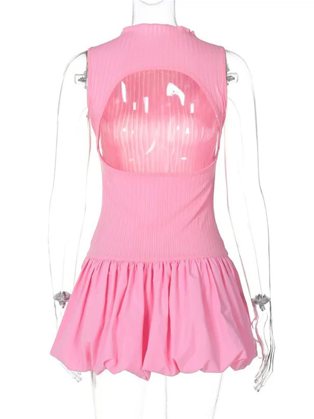 Hollow Out Backless - Fashionpara