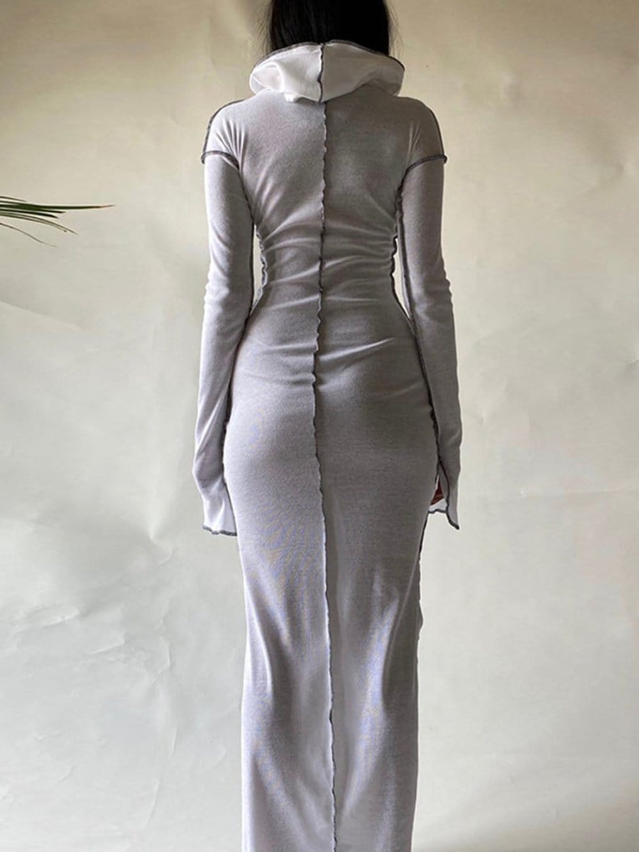 Bodycon Maxi Dress - Fashionpara