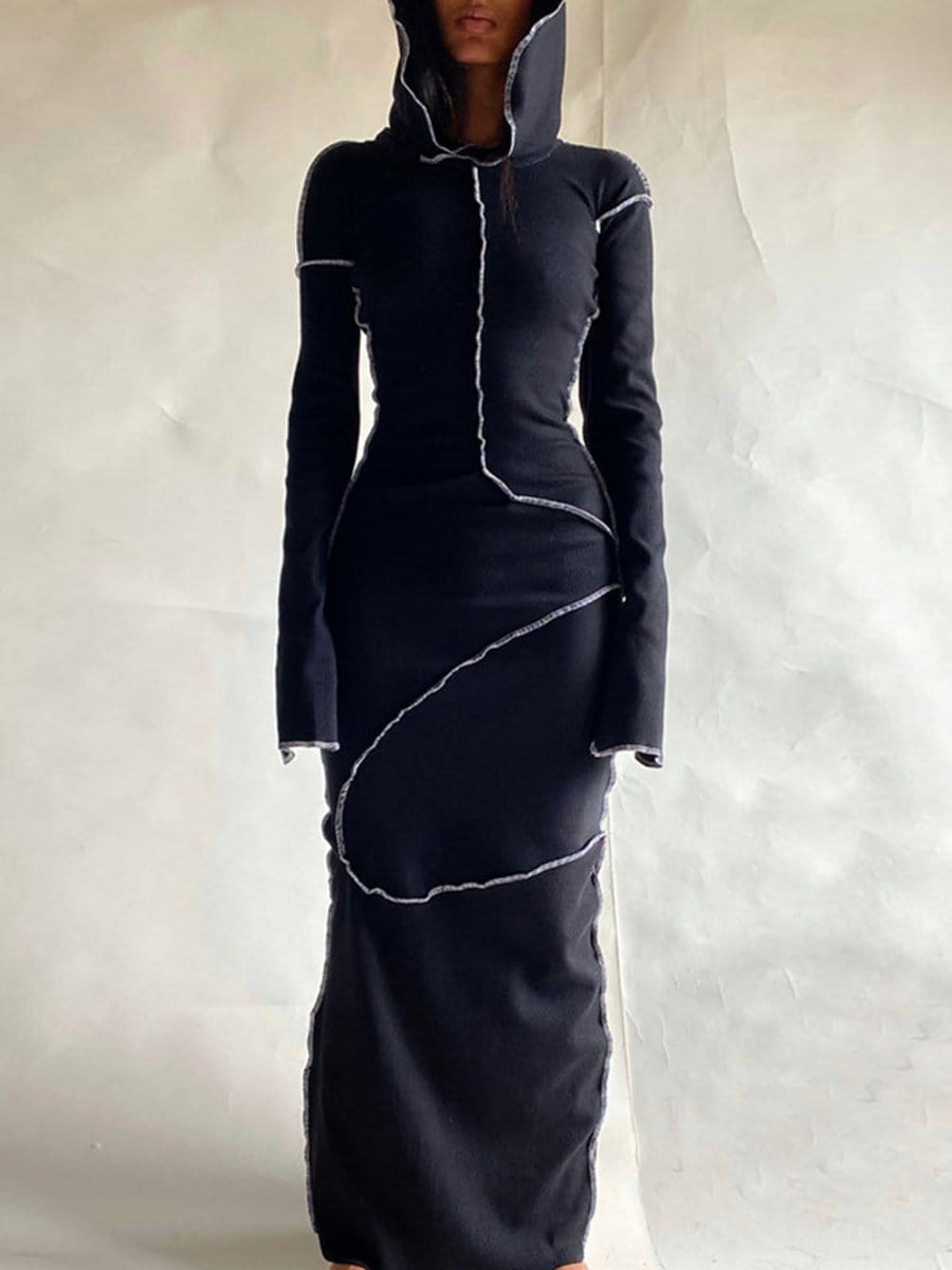 Bodycon Maxi Dress - Fashionpara