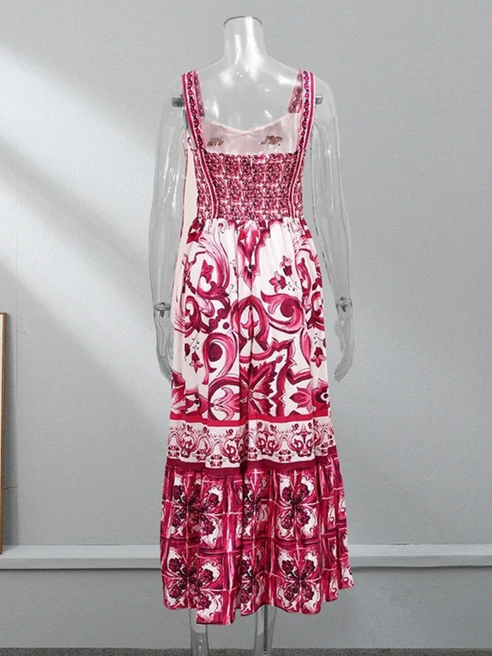 Backless Midi Dress - Fashionpara