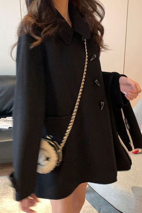 Toggle Coat Wool Blend Outerwear