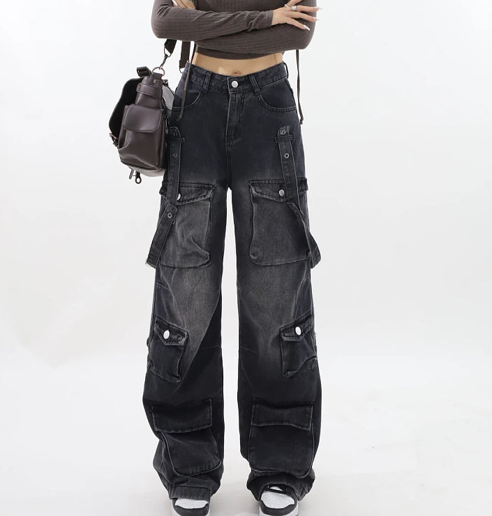 Antique Dark Gothic Cargo Pant