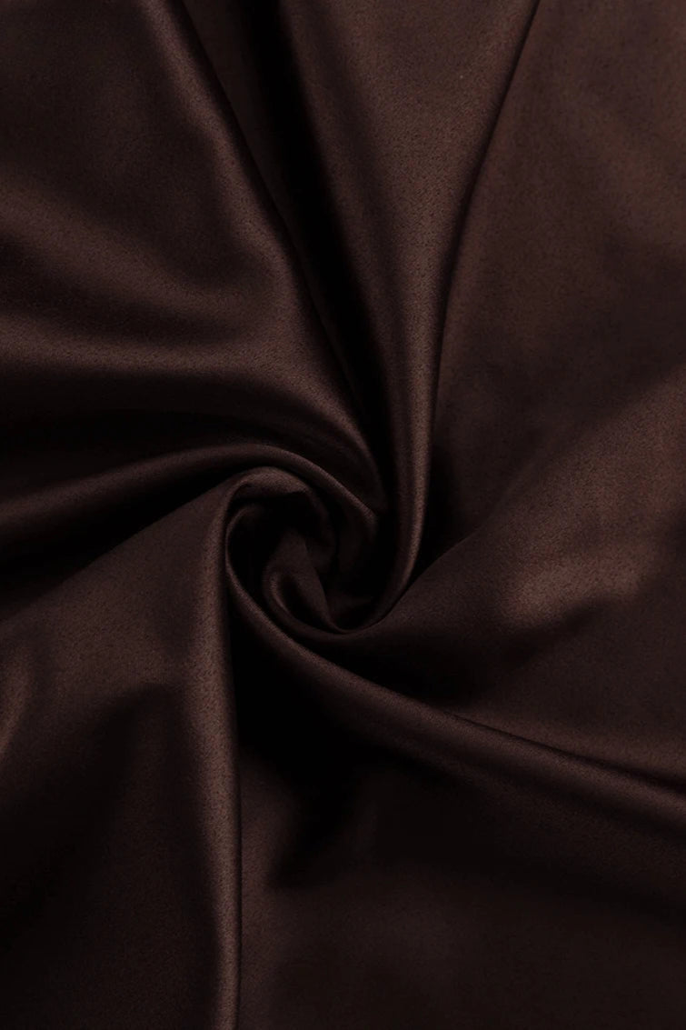 Satin Tie Strap Cowl Neck Slip Dress 5