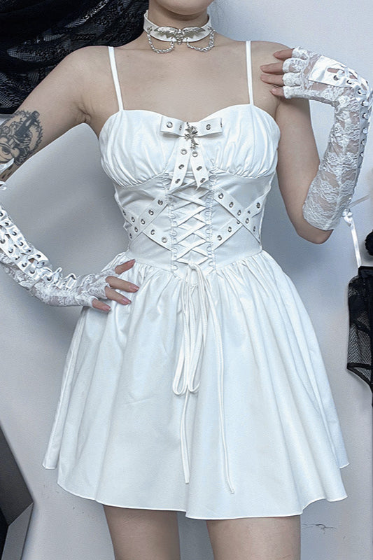 Puff Sleeve Cover Gothic Dress