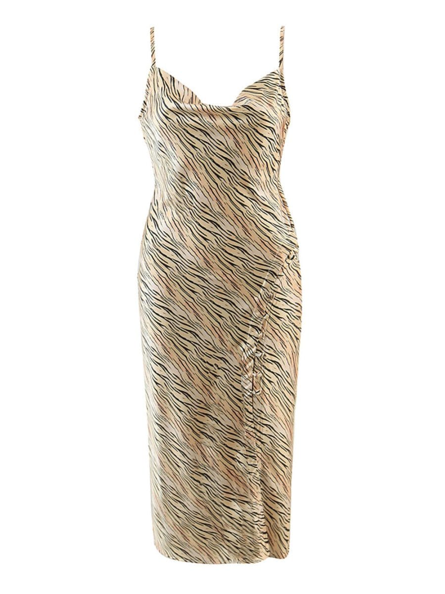 Backless Midi Dress - Fashionpara