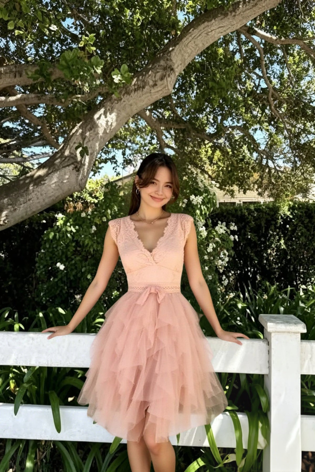 Patchwork Lace Dress