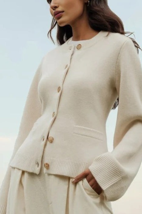 Soft Relaxed Knit Cardigan